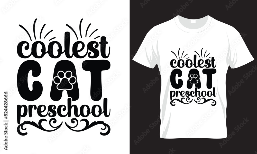Coolest Cat Preschool SVG DESIGN Coolest Cat Preschool SVG DESIGN