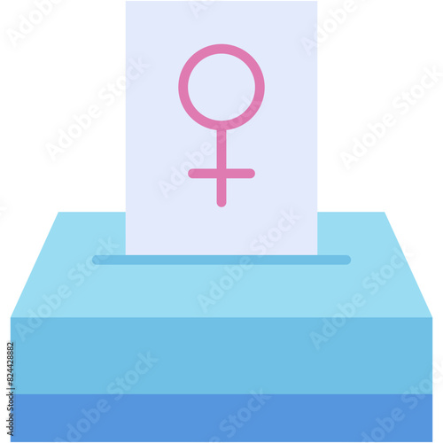 Ballot, box, petition, vote, voting Icon