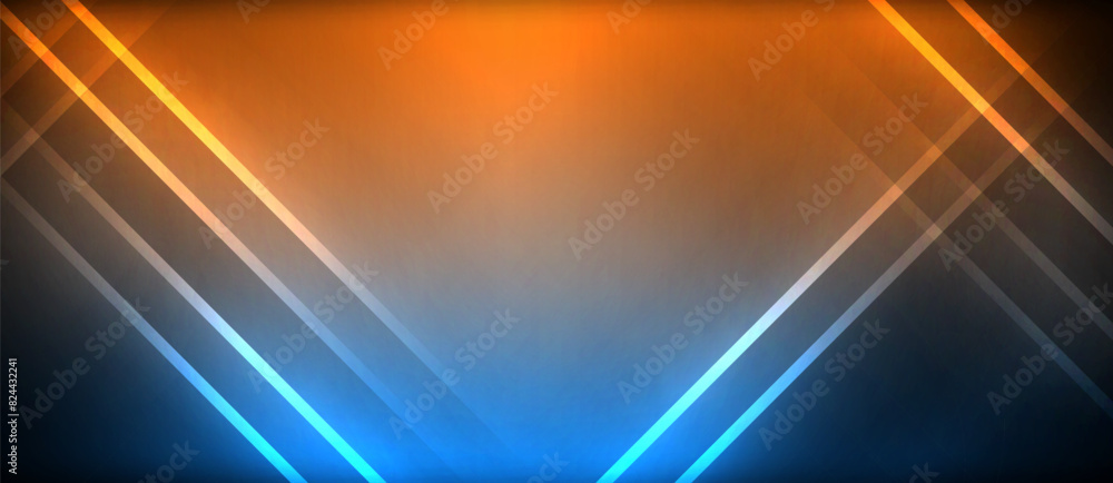 Neon glowing circle rays, light round lines in the dark, planet style neon wave lines. Energetic electric concept design for wallpaper, banner, background Neon glowing circle rays, light round lines in the dark, planet style neon wave lines. Energetic electric concept design for wallpaper, banner, background