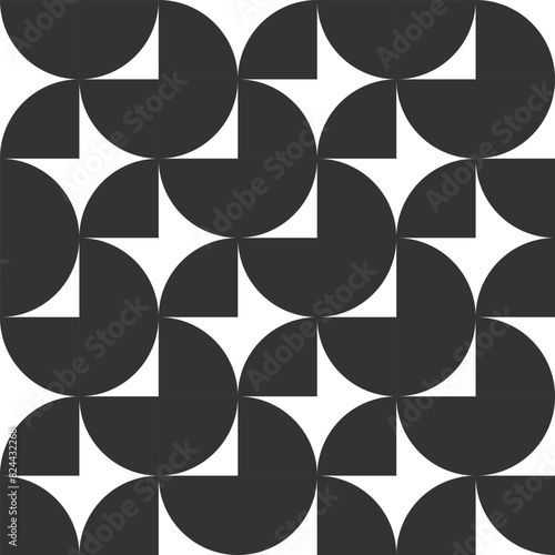 Abstract geometric pattern design. Vector illustration.
