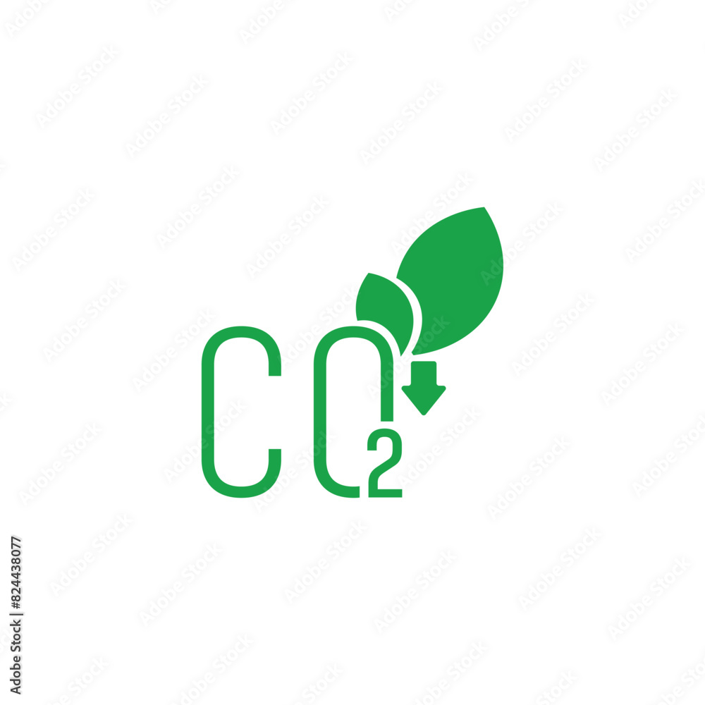 reducing CO2 emissions to stop climate change. green energy background reducing CO2 emissions to stop climate change. green energy background