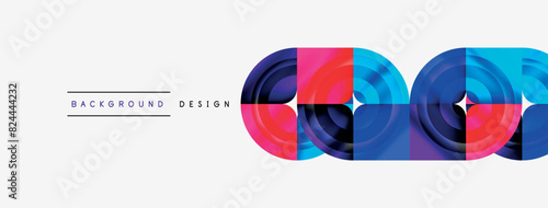 Circle abstract background. Wallpaper, banner, background, landing page, wall art, invitation, print, poster Free Download Circle abstract background. Wallpaper, banner, background, landing page, wall art, invitation, print, poster - GFXLoad