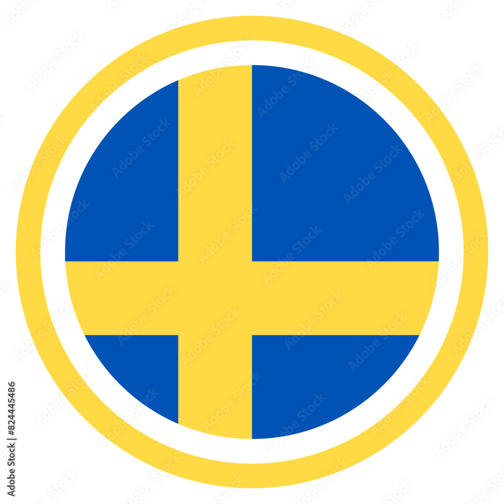 Vector Icon for Sweden, country, national, flag, world flag Vector Icon for Sweden, country, national, flag, world flag