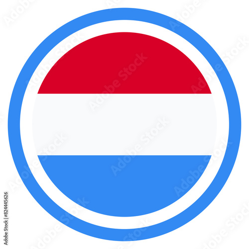 Free Download Vector Icon for Luxembourg, country, national, flag, world flag - GFXLoad