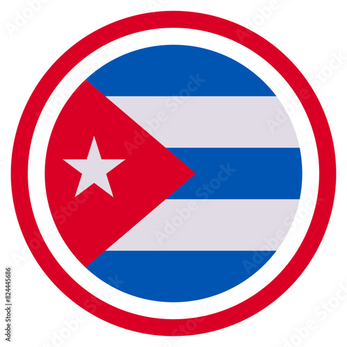 Vector Icon for cuba, country, national, flag, world flag