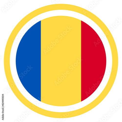 Free Download Vector Icon for Romania, country, national, flag, world flag - GFXLoad
