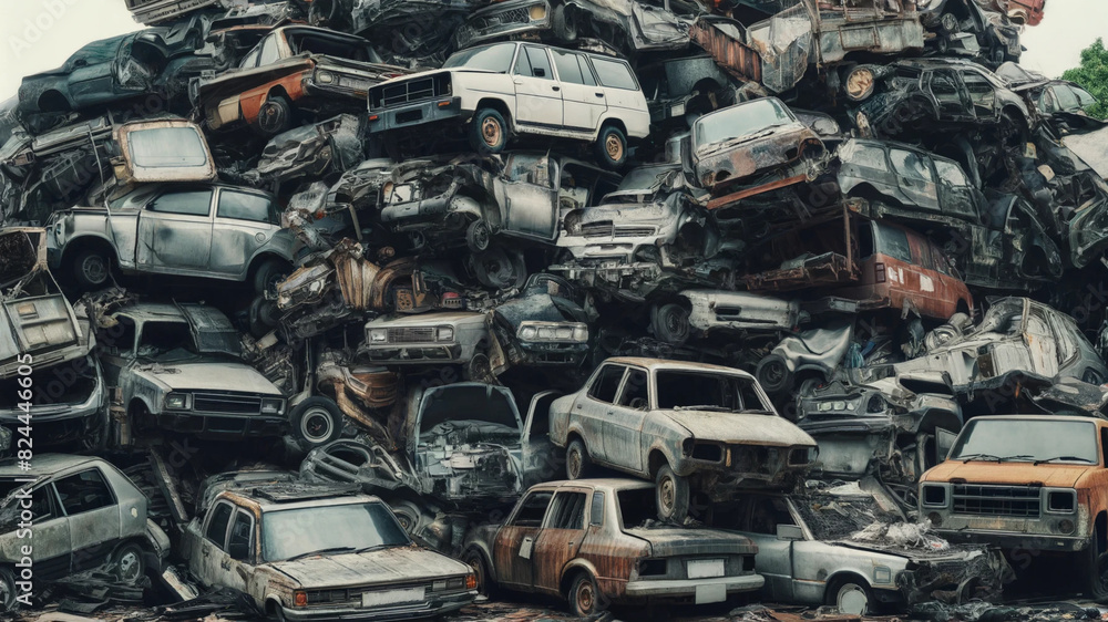End-of-Life Vehicles: A Mountain of Scrapped Cars End-of-Life Vehicles: A Mountain of Scrapped Cars