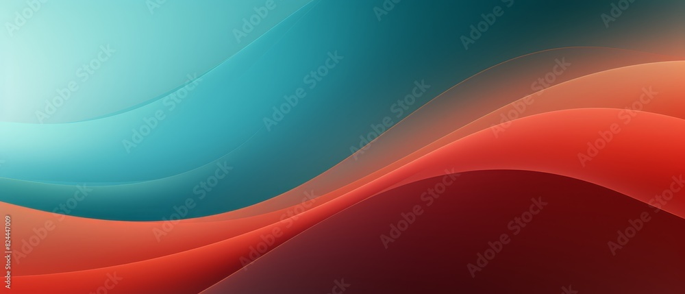 Red and teal abstract gradient background with copy space, Red and teal abstract gradient background with copy space,