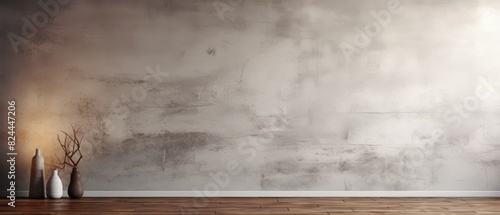 Smooth plaster wall with subtle textures, ideal background