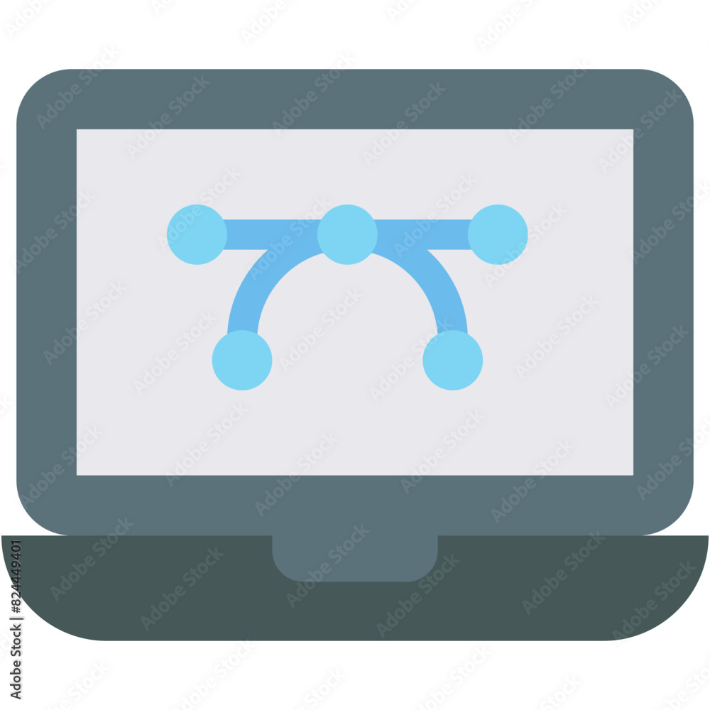 Vector Icon Design, graphic, vector, tool, laptop Vector Icon Design, graphic, vector, tool, laptop