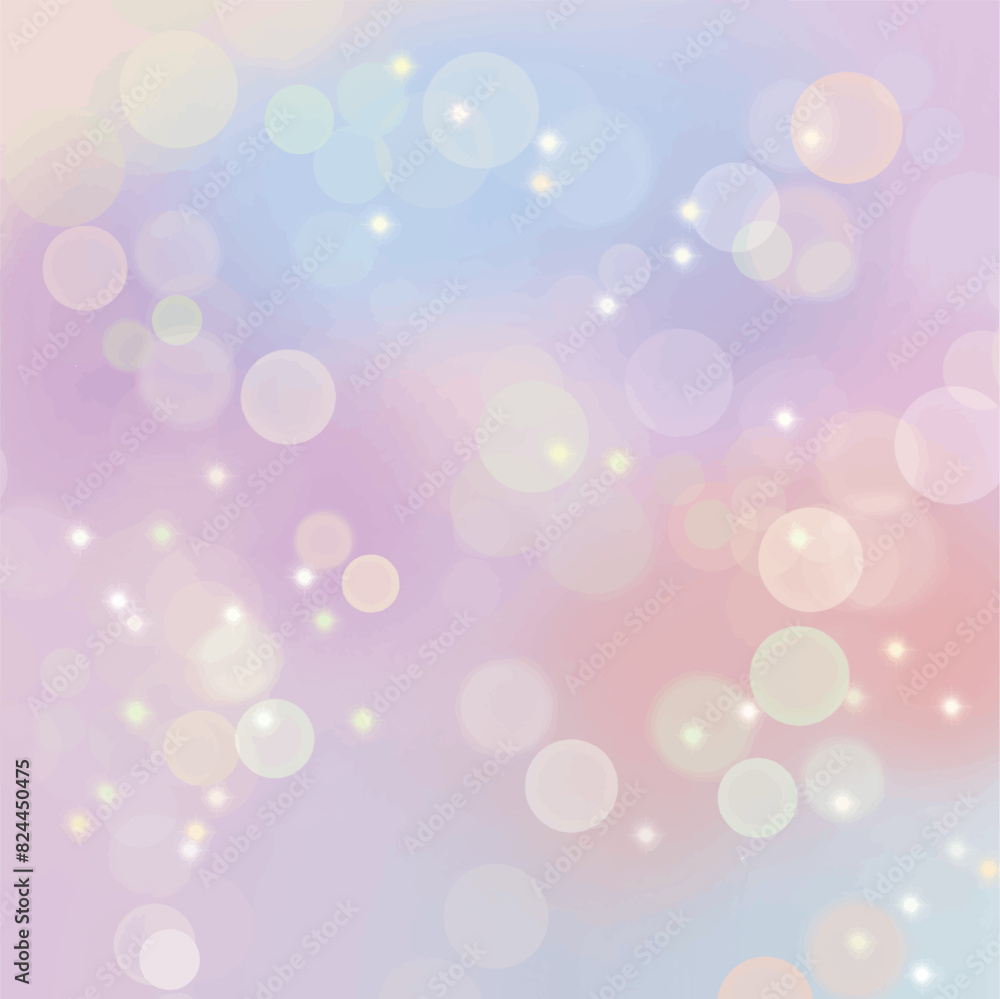 Abstract dreamy pink rainbow stars sparkling background Abstract dreamy pink rainbow stars sparkling background