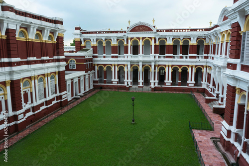 Cooch Behar Palace, Rajbari, Maharaja Nripendra Narayan , Koch dynasty.,  Architectural style Classical Western / Italian Renaissance, Cooch Behar, West Bengal, Heritage India, photo