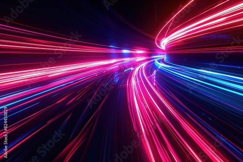 The trajectory of light