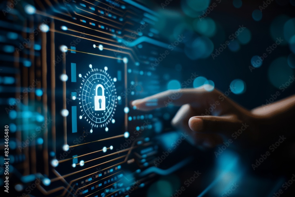 Modern cloud security with advanced digital circuits and secure data protection technology. Modern cloud security with advanced digital circuits and secure data protection technology.