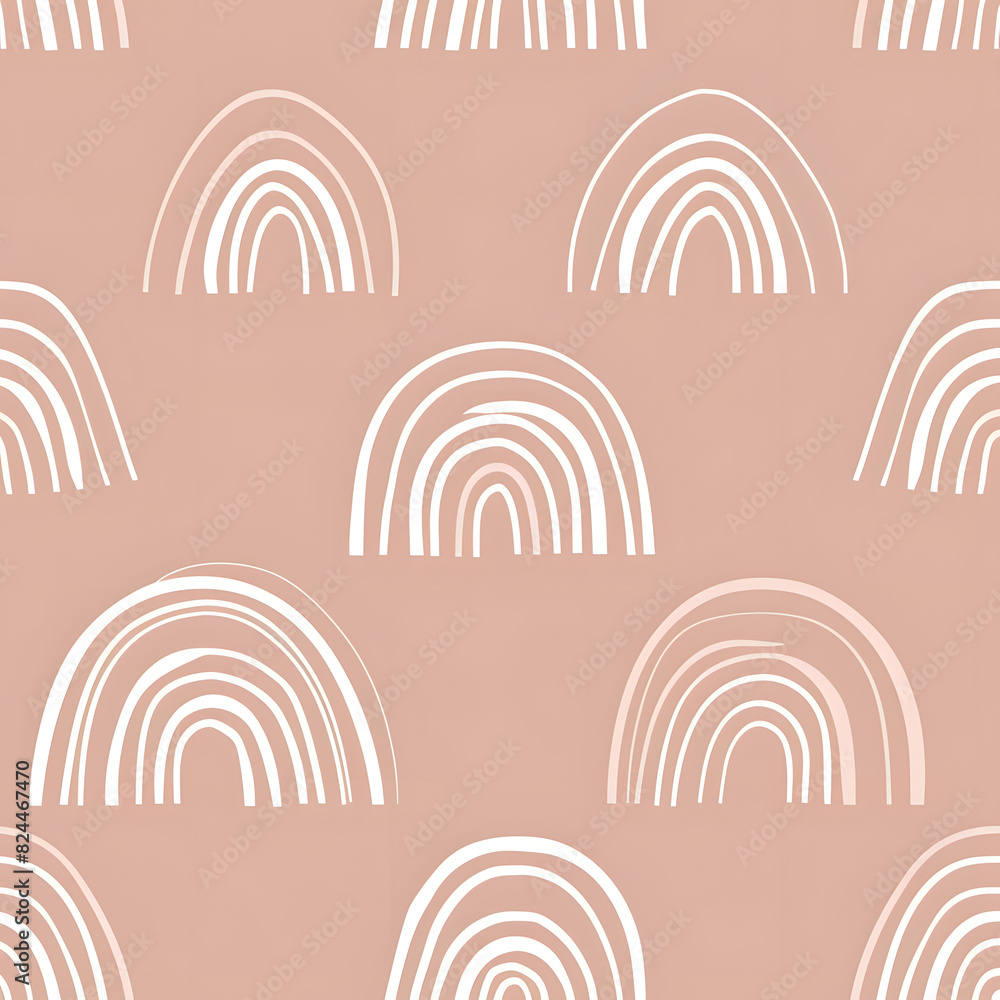 Boho rainbow pattern Boho rainbow pattern
