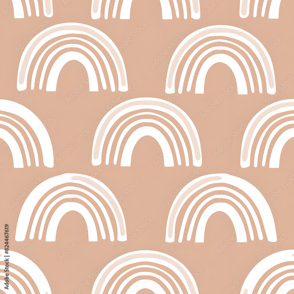 Boho rainbow pattern Boho rainbow pattern