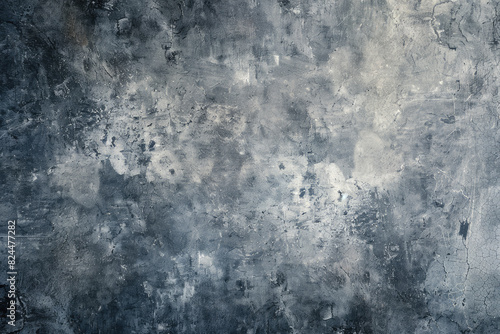 Abstract grunge background texture, dark blue and grey colors. Created with Ai