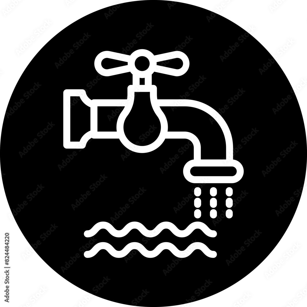 Vector Design Waste Water Icon Style Vector Design Waste Water Icon Style