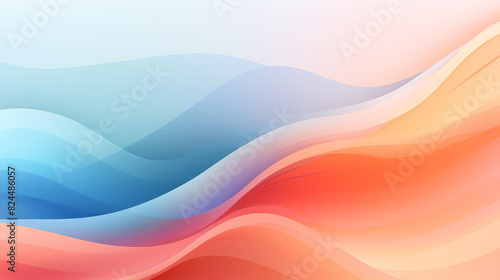 Vibrant abstract background with soft, pastel gradients.