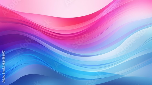 Abstract background featuring vibrant  flowing lines and soft pastel colors.