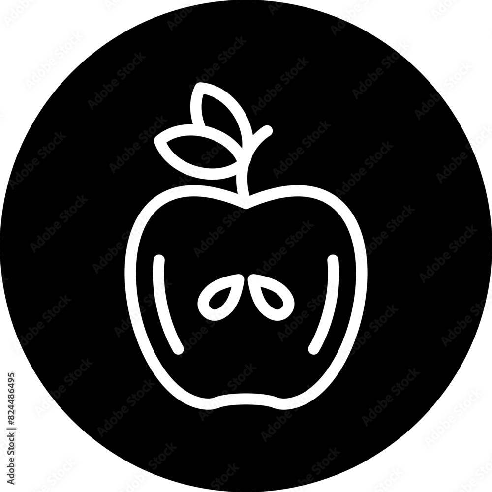 Obraz premium Vector Design Apple Icon Style