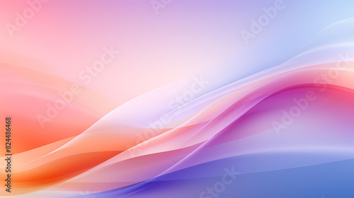 Wallpaper Mural Stunning abstract background with a captivating pastel gradient. Torontodigital.ca
