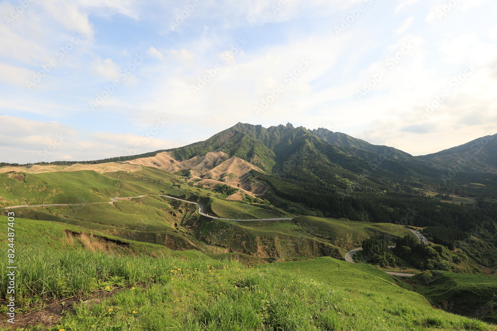 Obraz premium 箱石峠展望所