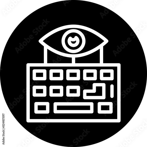 Vector Design Keylogger Icon Style