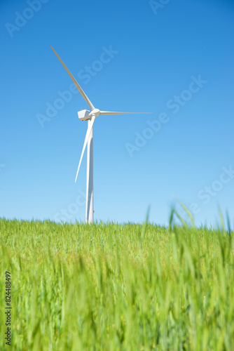 Wind turbine generator for green electricity production © WINDCOLORS
