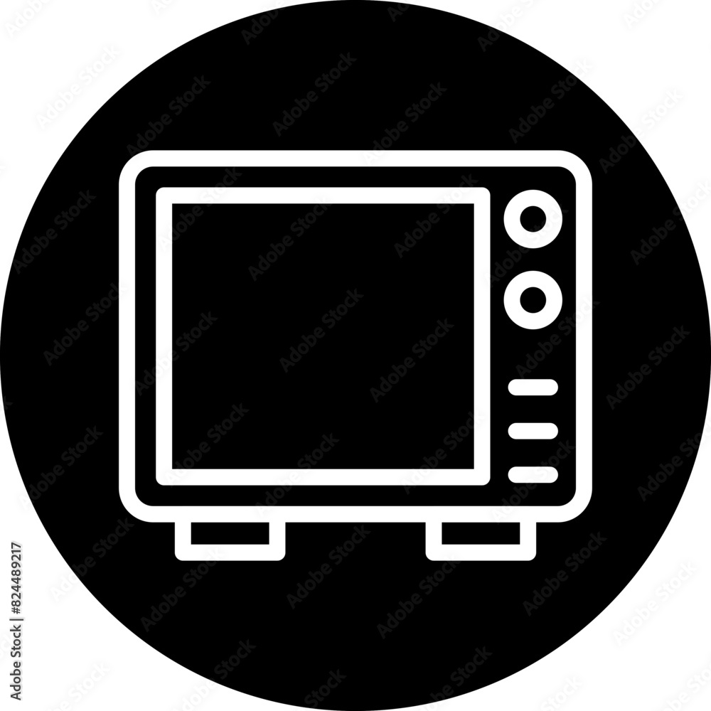 Vector Design Microwave Owen Icon Style Vector Design Microwave Owen Icon Style