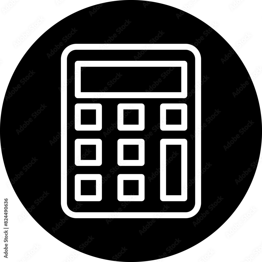 Vector Design Calculator Icon Style Vector Design Calculator Icon Style