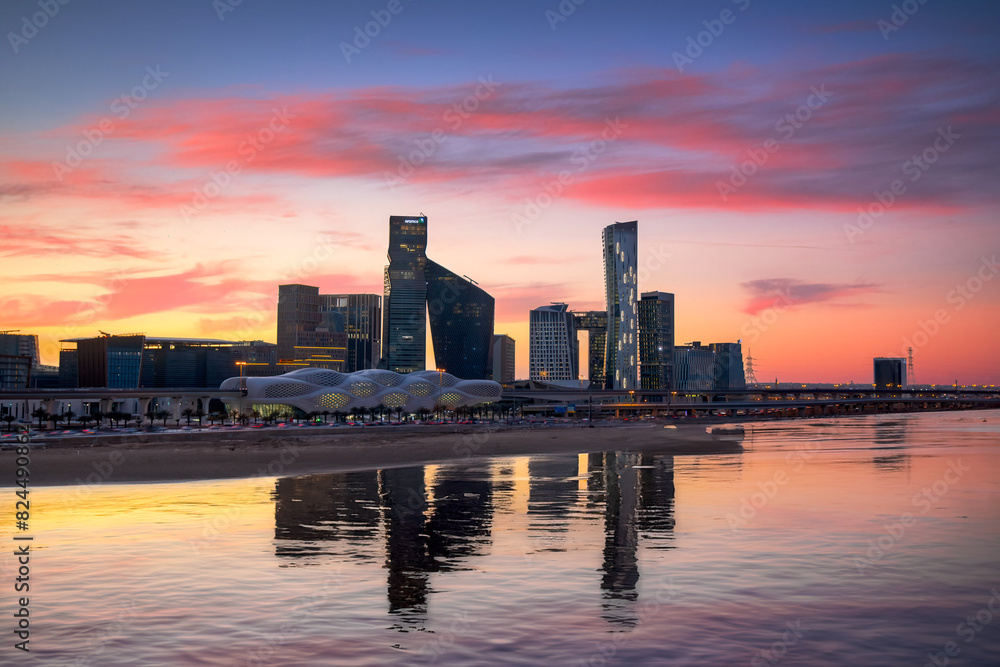 Φωτογραφία King Abdullah Financial District Riyadh. know as KAFD