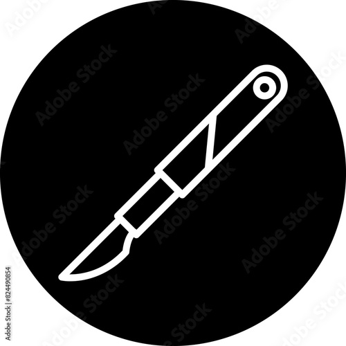Vector Design Scalpel Icon Style