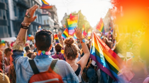 Pride Parades Vibrant Energy