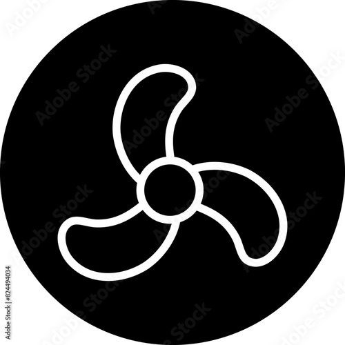 Vector Design Propeller Icon Style