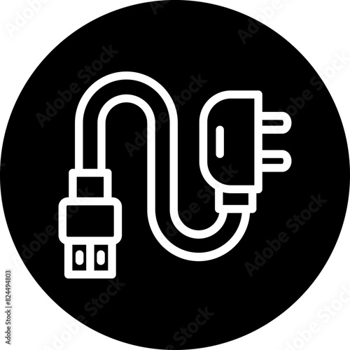 Vector Design Adapter Icon Style