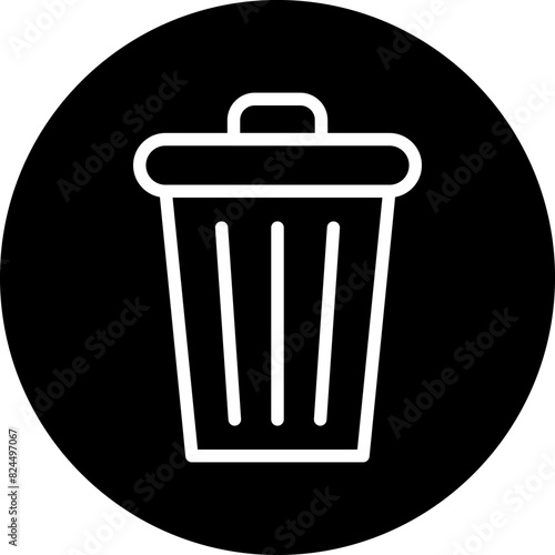 Vector Design Trash Icon Style