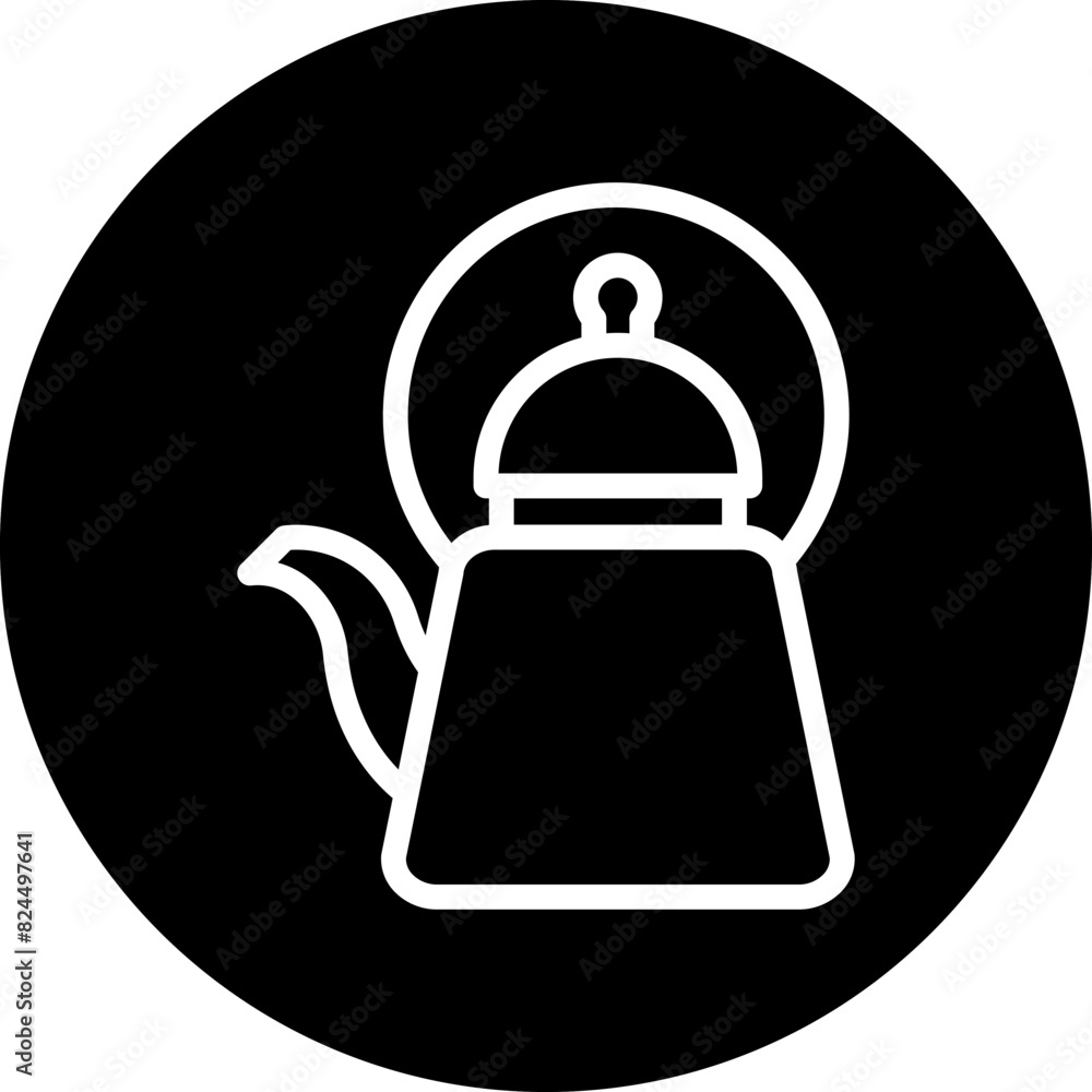 Vector Design Kettle Icon Style Vector Design Kettle Icon Style