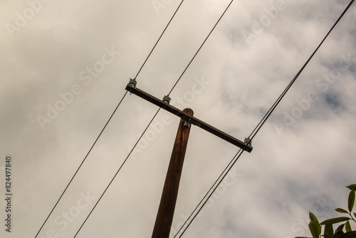 Wallpaper Mural lines on the sky background Torontodigital.ca
