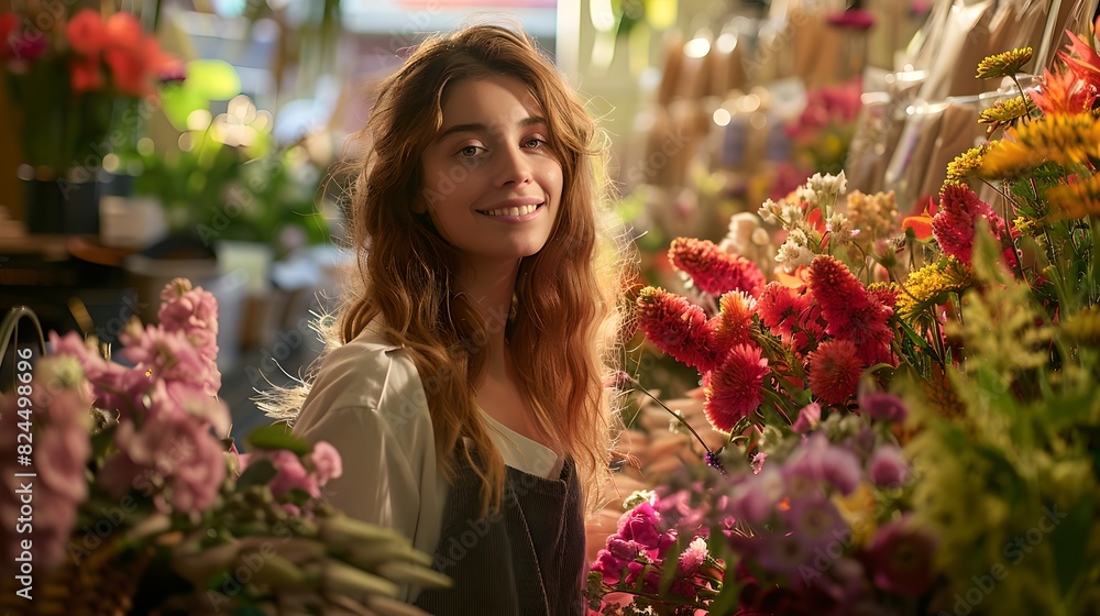 woman in a greenhouse woman in a greenhouse