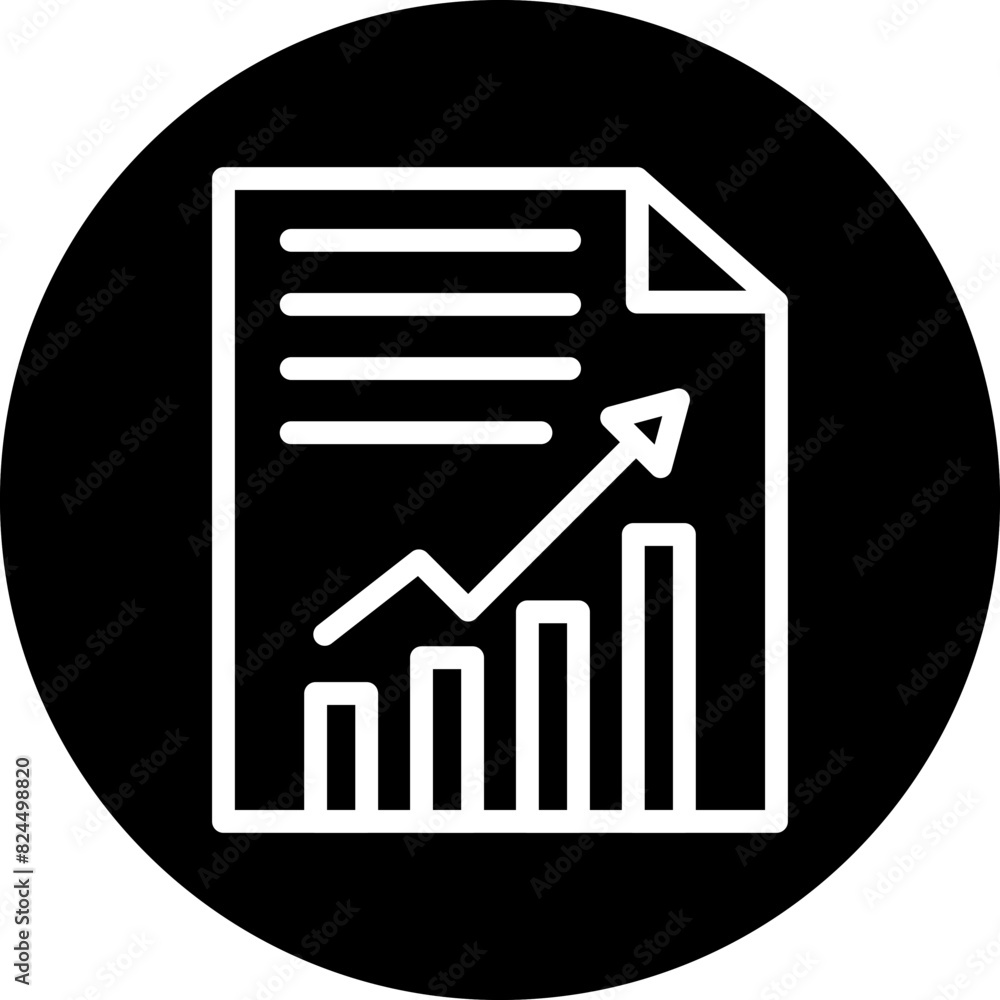 Vector Design Yearly Report Icon Style Vector Design Yearly Report Icon Style
