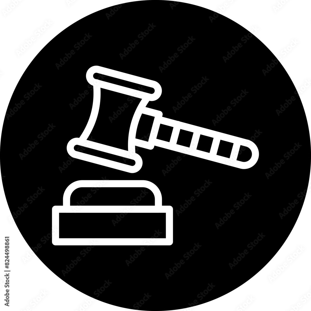 Vector Design Auction Icon Style Vector Design Auction Icon Style