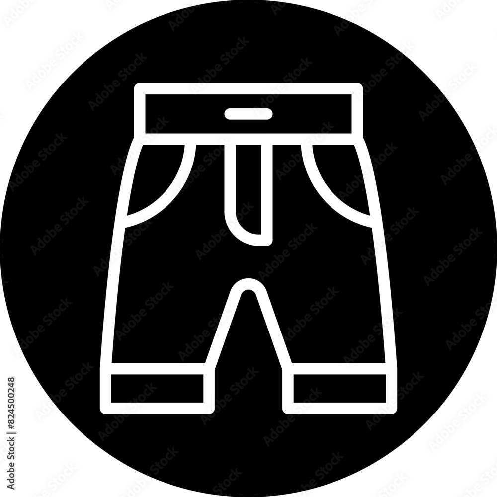 Vector Design Shorts Icon Style Vector Design Shorts Icon Style
