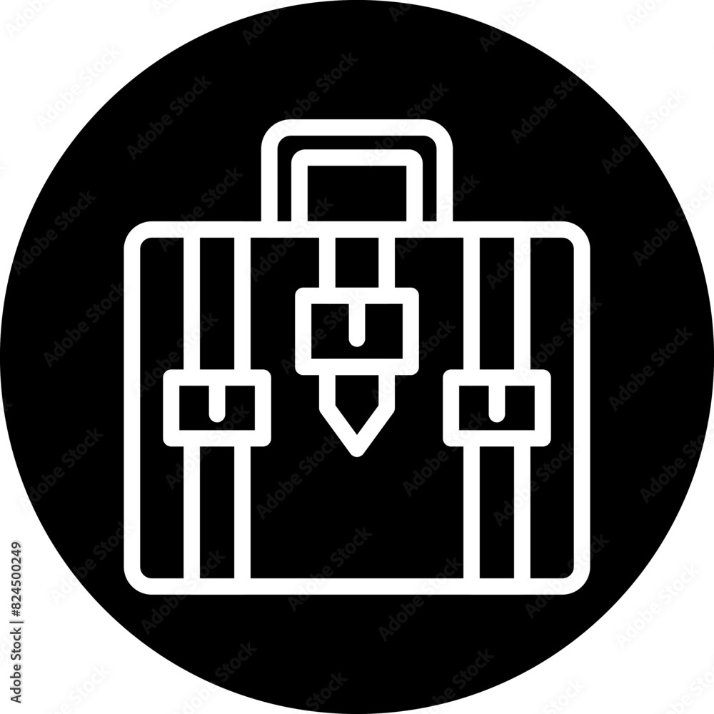 Vector Design Suitcase Icon Style Vector Design Suitcase Icon Style