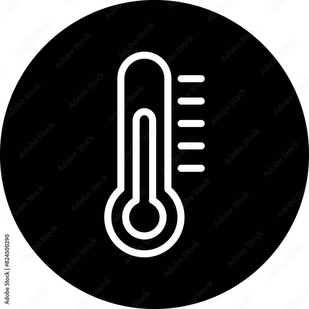 Vector Design Thermometer Icon Style Vector Design Thermometer Icon Style