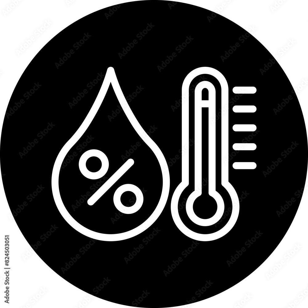 Vector Design Humidity Icon Style Vector Design Humidity Icon Style
