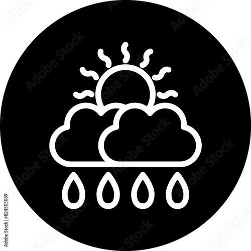 Vector Design Drizzle Icon Style