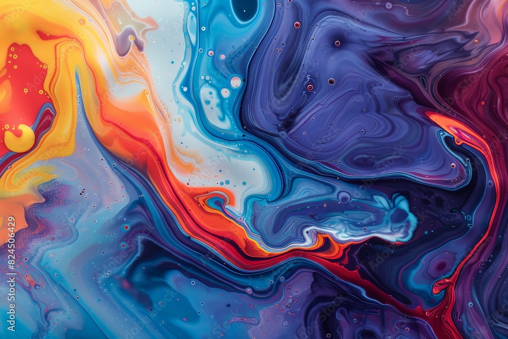 Vibrant fluid art abstract background Vibrant fluid art abstract background