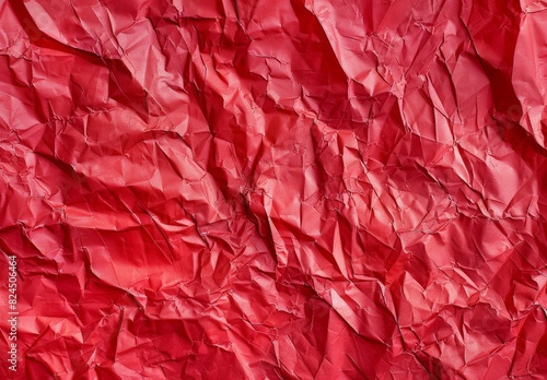 Wallpaper Mural Crumpled red paper texture background Torontodigital.ca