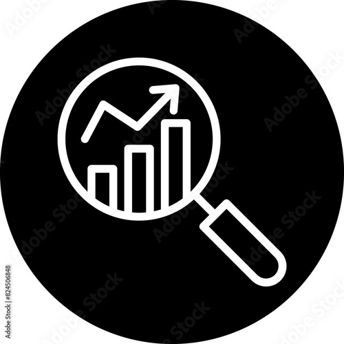 Vector Design Market Research Icon Style